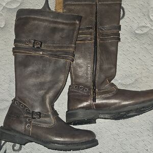 Harley-Davidson Brown Combat Boots